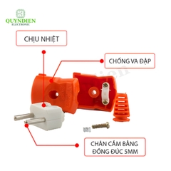 Bộ Nối Nguồn Công Suất Cao N3000W Chịu Nhiệt Chống Va Đập