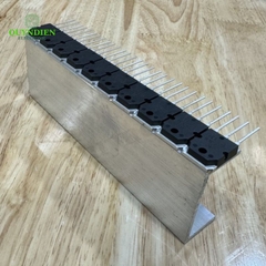 Nhôm tản nhiệt chữ U dài 155mm