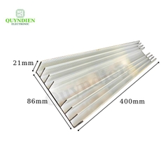 Nhôm tản nhiệt 8 Cánh 400x86x21mm