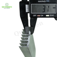 Nhôm tản nhiệt 8 cánh 90x43x17mm