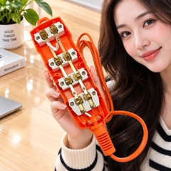 K10 - Ổ Cắm Siêu Tải 3 Lỗ Thẳng 6000W - VAT - ( VT0468 ) Ổ cắm siêu chịu tải P6000W
