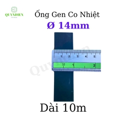 Gen co nhiệt size 14mm màu đen