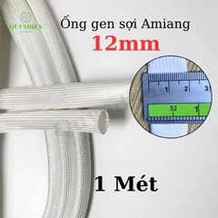 Ống Gen Sợi Thủy Tinh AMIANG Chịu Nhiệt Cao - Ống Gen Chống Cháy - Nhiều Size