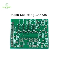 PCB bo mạch kích điện 12 fet LC DB3 NE555 + Dao Động KA3525 Biến áp máy hàn Phíp FR4