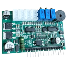 PCB mạch 32 fet 2 biến áp EE55 Băm IGBT auto nguồn nước KÈM dao động 6 Chân KA3525 + Lái MCU 4 Chế độ