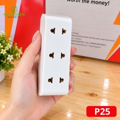 Phích Cắm Đầu Nối Chia Điện Cổ Xoay 5 Cửa SOPOKA