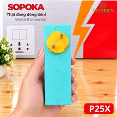 Phích Cắm Đầu Nối Chia Điện Cổ Xoay 5 Cửa SOPOKA