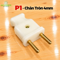 Phích cắm điện dương chân tròn 4mm chống vỡ SOPOKA P1