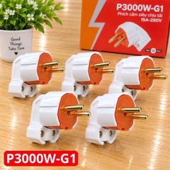 Phích Cắm Điện Dương Gập Vuông Góc Siêu Tải P3000W-G1