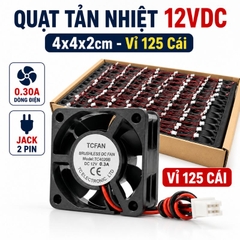 Quạt Tản Nhiệt 12V 4x4x2cm 0.2A - 0.3A