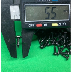 Ốc vít đầu dù nhọn răng xoắn 3mm dài 14mm ĐEN một túi 620gram khoản 950 con