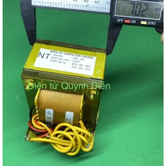 Biến áp tanpo Ampli 8A 30V đôi 100% Dây đồng (Cu)
