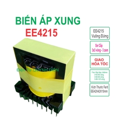 Biến áp xung quấn mới EER4215 khuôn tròn.