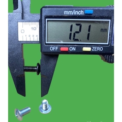 Ốc vít đầu Dù M4 REN mịn 4mm dài 1cm túi 500gam khoảng 490 con không tán