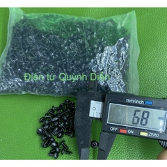 Ốc vít 3x8mm Đầu long đền bắt fet còng sò bắt vỏ ampli 100g
