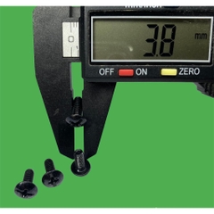 Ốc vít đầu Dù M4 REN mịn 4mm dài 1cm túi 500gam khoảng 490 con không tán