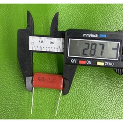Tụ Kẹo Nâu đỏ CL21 225J-400V