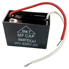 Tụ điện kapa tụ đề tụ ngậm tụ quạt 8uf 400V.AC B&T