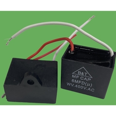 Tụ điện kapa tụ đề tụ ngậm tụ quạt 6uf 400V.AC B&T