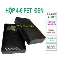 Hộp Nhựa ABS WANCHI 168x92x56mm Màu Đen