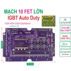 PCB bo mạch kích đ iện 10 fet lớn băm IGBT Auto Duty