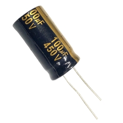 Tụ lộc nguồn 100uf 450V mới 100% chân mềm