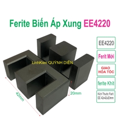 Ferite biến áp xung EE4220 - PC40