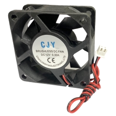 Quạt Tản Nhiệt 12V 6x6x2,5 cm Quạt không chổi than