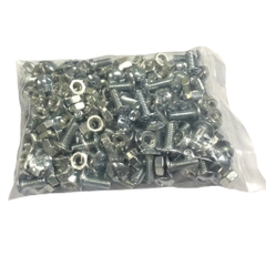 Ốc vít đầu Dù M4 REN mịn 4mm dài 1cm túi 160gam khoảng 90 con kèm tán