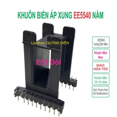 Khuôn biến áp xung EE5540 Nằm (E55 Đôi 10+10 chân)