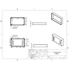 Hộp nhựa ABS 168x92x56mm WANCHI