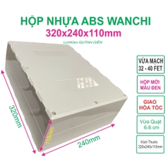 Hộp Nhựa ABS GHÉP WANCHI 320x240x110mm Màu Trắng