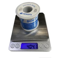 Chì hàn (Thiếc Hàn) PENGFA Cuộn 400gr, Flux 2.2%, Φ 0.8mm, TRẮNG