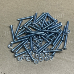 Ốc vít M4 dài 20 mm có kèm tán túi 100 con