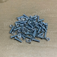 Ốc vít M4 dài 50 mm có kèm tán túi 100 con