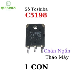 sò công suất A1941 C5198 140V 100W hàng tháo máy lưng đồng