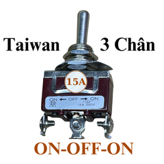Công tắc gạt đảo chiều 3A-6A-10A-15A lỗ khoét 12mm