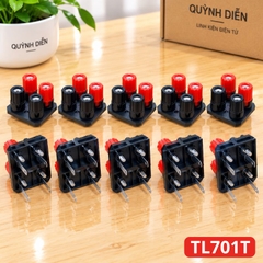 Trạm loa amply 701 Trạm kẹp dây loa Chân Thẳng