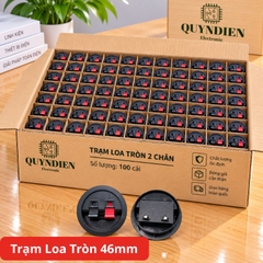 Trạm loa Cầu đấu dây loa tròn 2 chân cho âm thanh thùng loa