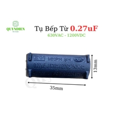 Tụ bếp từ 274 - 0.27uF 630VAC/1200VDC đứng