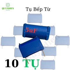 Tụ bếp từ 5uf- 400VDC - 275VAC loại đứng