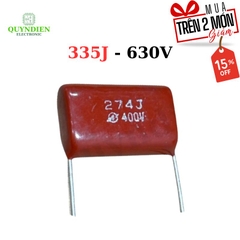 Tụ Kẹo Nâu Đỏ 274J 400V 0.27uF