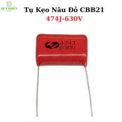 Tụ Kẹo Nâu Đỏ 274J 400V 0.27uF