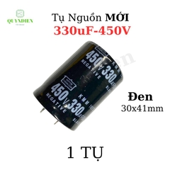 Tụ lọc nguồn 330uf - 450v New (30x41mm)