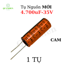 Tụ Hóa Lọc Nguồn 4700uF/35V Màu CAM
