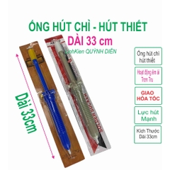 Ống Hút Thiếc, hút chì Loại To Dài 33Cm