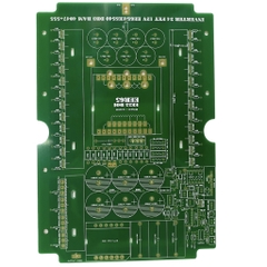 PCB bo mạch kích điện 24 fet Cách ly Băm db3 Nhịp CD4047 + NE555 Phíp FR4 (chưa kèm dao động)
