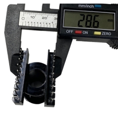 Khuôn Nhựa EC4215 (9+9 Chân) Tròn Đứng
