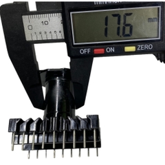 Khuôn Nhựa EC4215 (9+9 Chân) Tròn Đứng