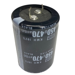 Tụ lộc nguồn 470uF 450V DC mới  màu ĐEN (35×50mm)